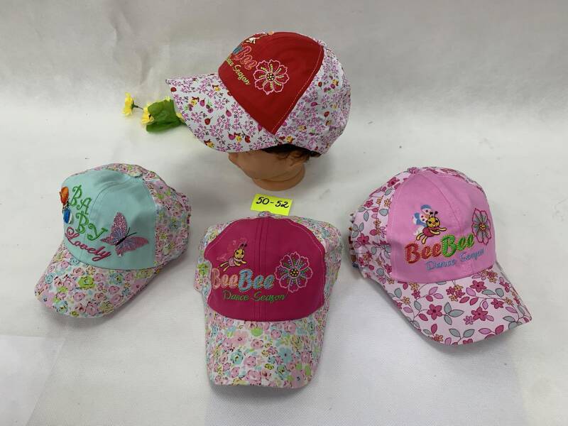 Czapka dziewcięca Roz Standard, Mix kolor Paczka 12 szt